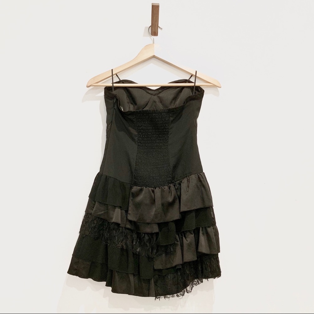 Vintage NWT Guess black corset dress - Picture 2 of 5